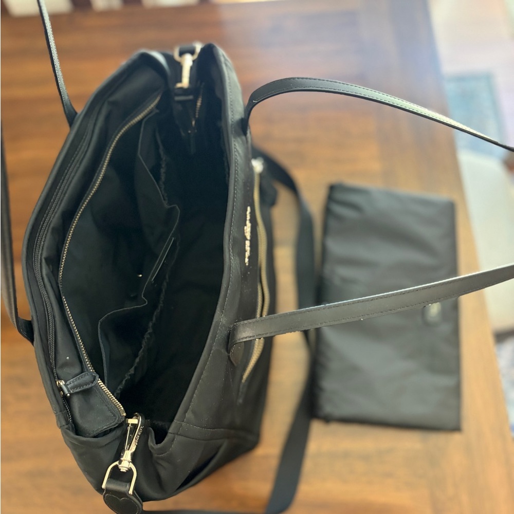 kate spade Black Nylon Diaper Bag Tote with Removable Crossbody Strap - Picture 2 of 4